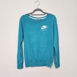 Nike Turquoise Light Weight Sweatshirt